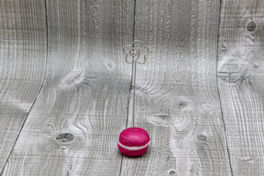 Pink macaron