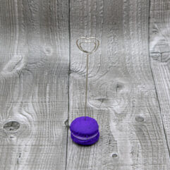 Purple macaron
