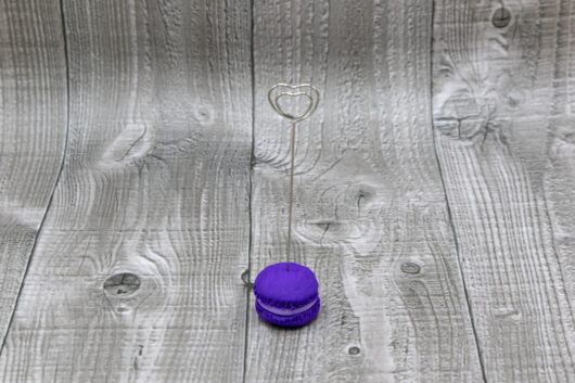 Purple macaron