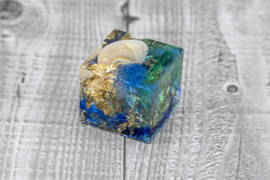 Blue & Gold cube - immagine 3